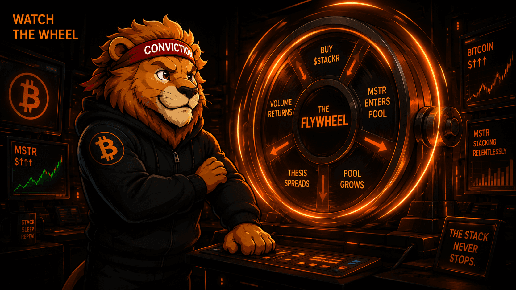 The Roaring Stacker explaining the MSTR and Bitcoin thesis.